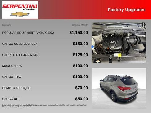 Used 2014 Hyundai Santa Fe Sport w/ Popular Equipment Package 02 FWD image 5