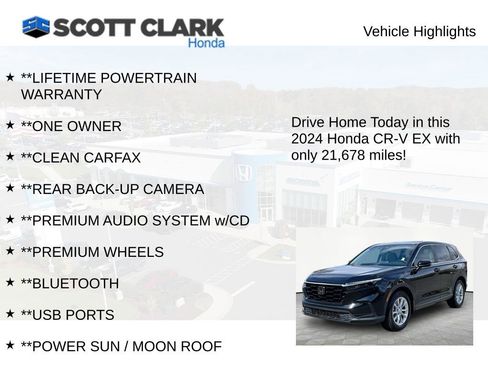 Used 2024 Honda CR-V EX image 11