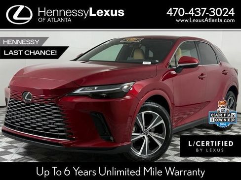 Certified 2025 Lexus RX 350 FWD w/ Technology Package image 1