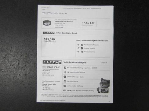 Used 2013 Jaguar XF image 33
