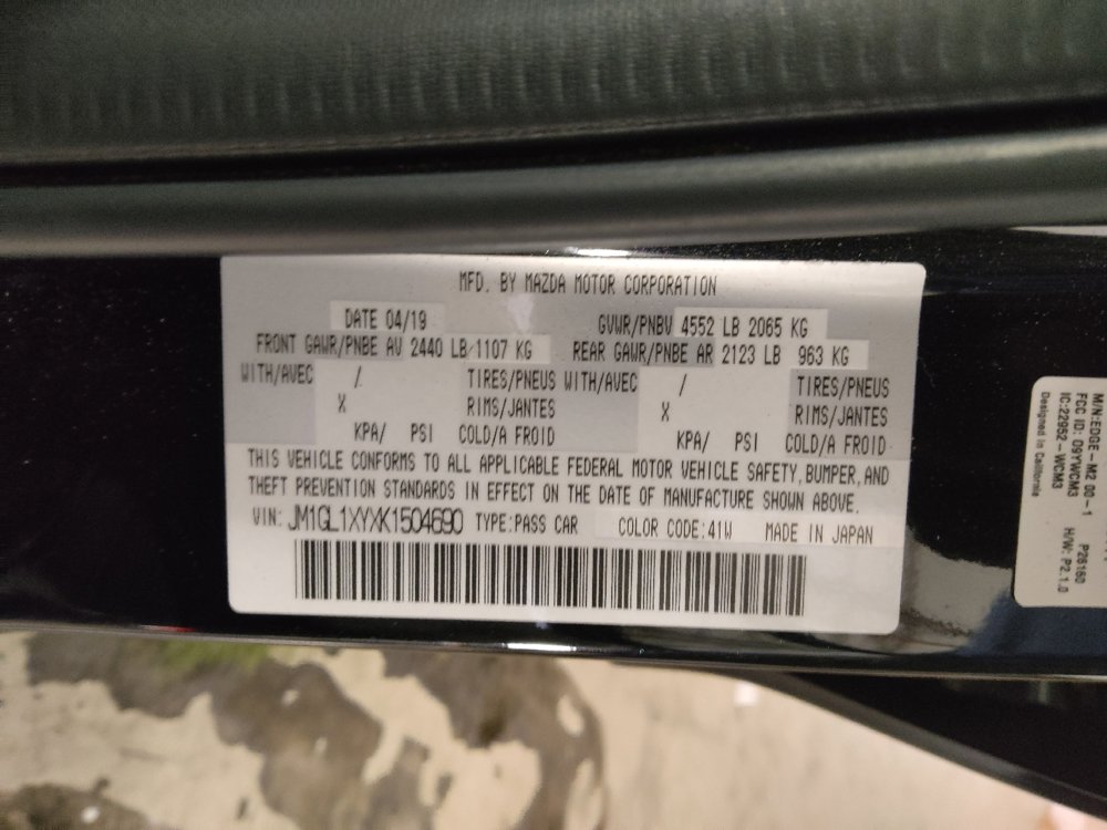 Used 2019 MAZDA MAZDA6 Signature FWD image 33