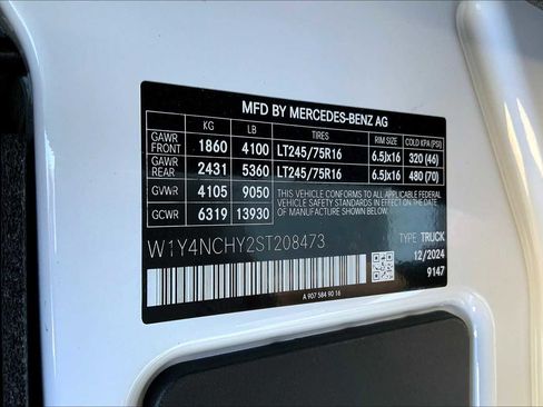 Certified 2025 Mercedes-Benz Sprinter 2500 image 26