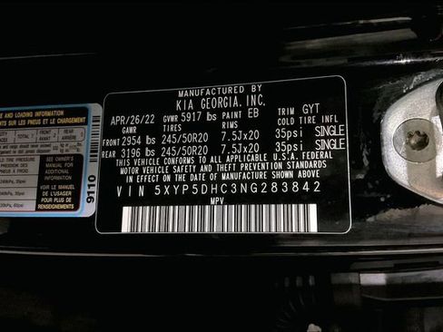 Used 2022 Kia Telluride SX w/ SX Prestige Package image 36