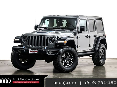 Used 2022 Jeep Wrangler Unlimited Rubicon 4xe w/ Cold Weather Group image 1