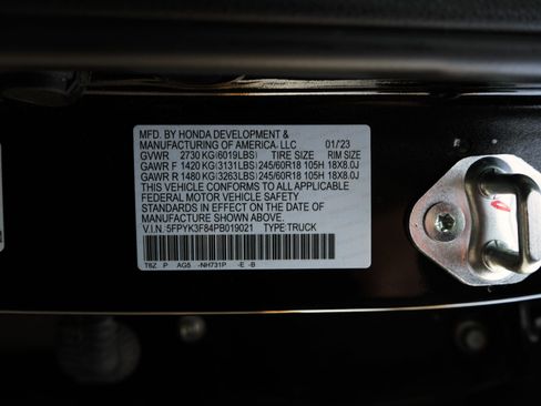 Used 2023 Honda Ridgeline Black Edition image 47