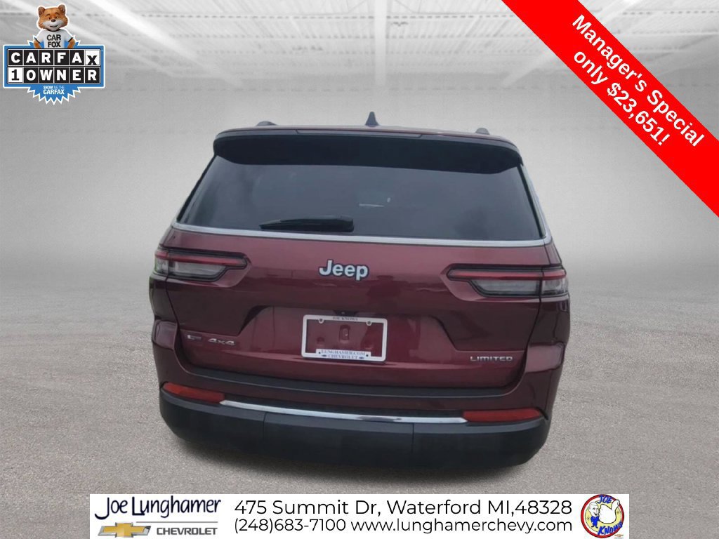 Used 2022 Jeep Grand Cherokee L Limited AWD/4WD image 8