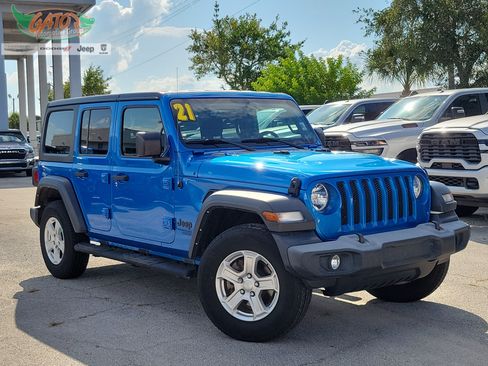Used 2021 Jeep Wrangler Unlimited Sport AWD/4WD image 1