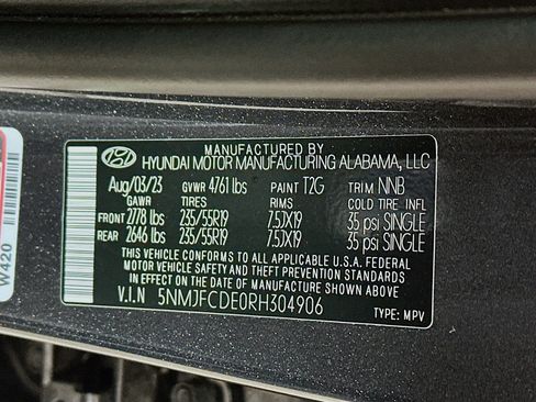 Certified 2024 Hyundai Tucson SEL w/ Convenience Package AWD/4WD image 32