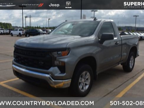Used 2025 Chevrolet Silverado 1500 W/T w/ Trailering Package AWD/4WD image 1
