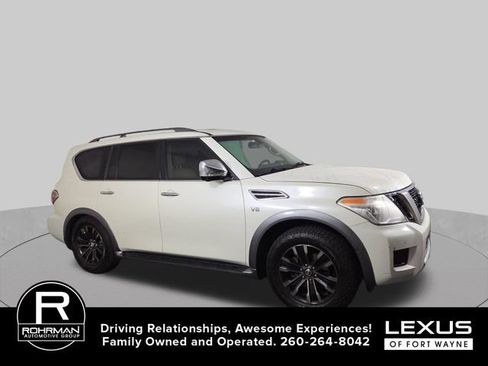 Used 2017 Nissan Armada Platinum w/ Captain Seat Package AWD/4WD image 6