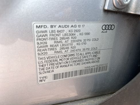 Used 2018 Audi Q7 2.0T Premium Plus w/ Premium Plus Package AWD/4WD image 34