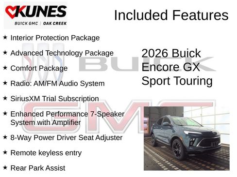 New 2026 Buick Encore GX Sport Touring w/ Advanced Technology Package AWD/4WD image 2