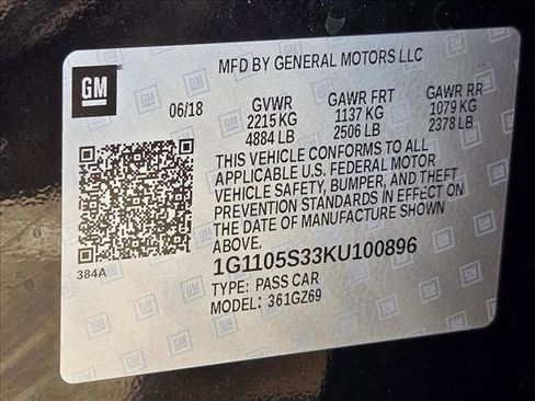 Used 2019 Chevrolet Impala Premier w/ Premier Convenience Package FWD image 16