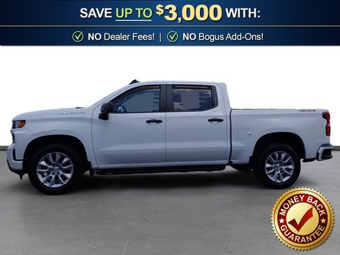 Used 2021 Chevrolet Silverado 1500 Custom w/ Safety Confidence Package AWD/4WD image 2