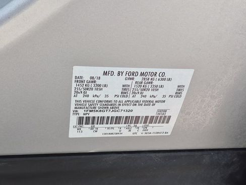 Used 2018 Ford Explorer Sport w/ Equipment Group 401A AWD/4WD image 27