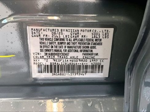 New 2025 Nissan Sentra SR w/ SR Premium Package image 39