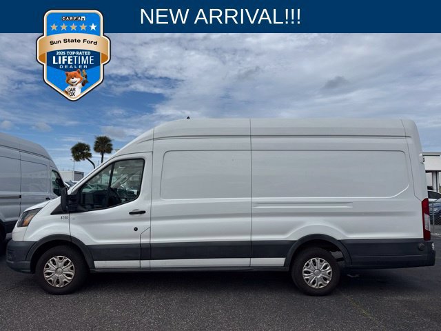 Used 2021 Ford Transit 350 148 High Roof Extended w/ Load Area Protection Package RWD image 1