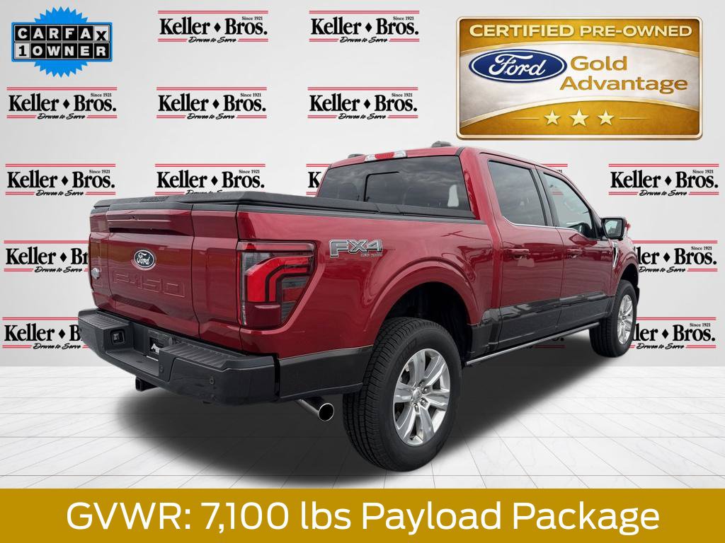 Certified 2024 Ford F150 King Ranch w/ FX4 Off-Road Package AWD/4WD image 8