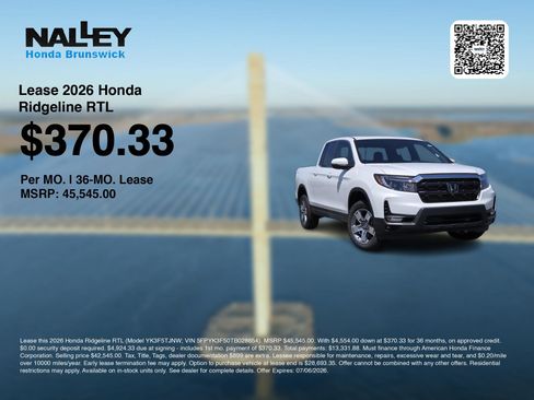 New 2026 Honda Ridgeline RTL image 3
