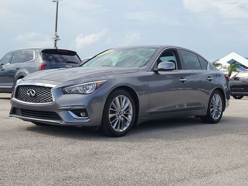 Used 2019 INFINITI Q50 Luxe w/ Essential Package (3.0T Luxe) RWD image 31