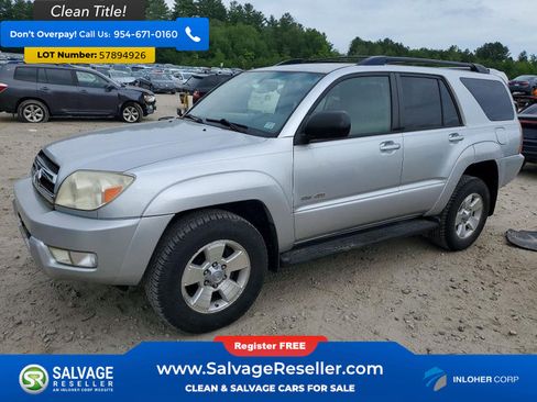 Used 2005 Toyota 4Runner 4WD image 1