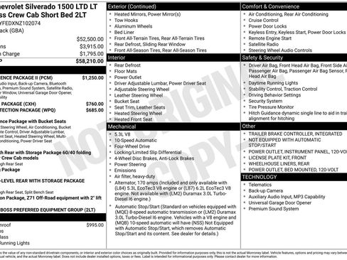 Used 2022 Chevrolet Silverado 1500 LT Trail Boss w/ Convenience Package II AWD/4WD image 8