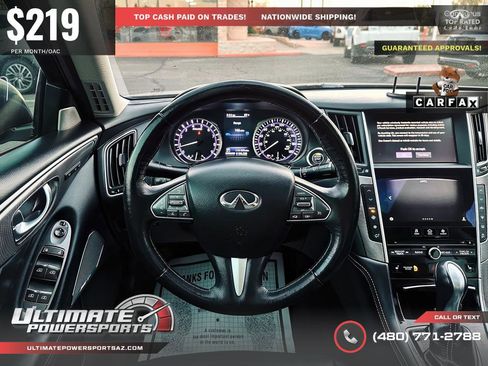 Used 2017 INFINITI Q50 3.0t Premium w/ 3.0T Premium Plus Package image 6