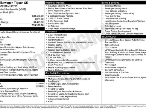 Used 2024 Volkswagen Tiguan SE FWD image 10