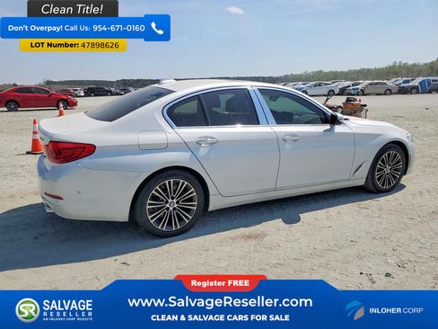 Used 2019 BMW 530i Sedan w/ Luxury Seating Package RWD image 4
