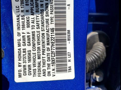Used 2017 Honda Civic EX image 44