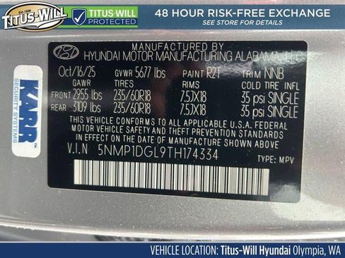 New 2026 Hyundai Santa Fe SE AWD/4WD image 71