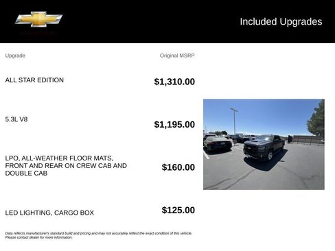 Used 2016 Chevrolet Silverado 1500 LT w/ All Star Edition AWD/4WD image 5