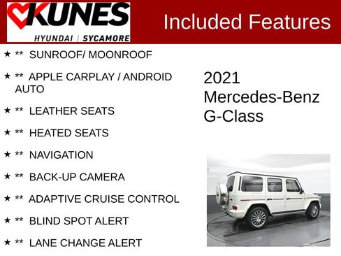 Used 2021 Mercedes-Benz G 550 image 2