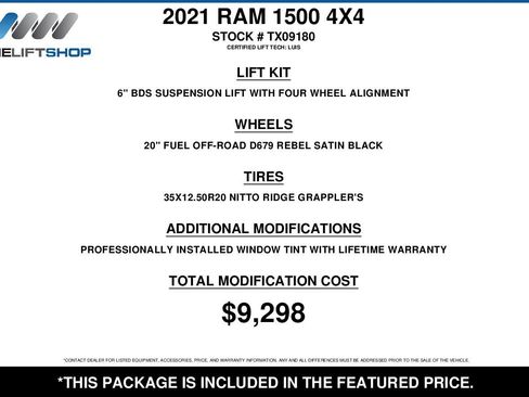 Used 2021 RAM 1500 Lone Star image 2