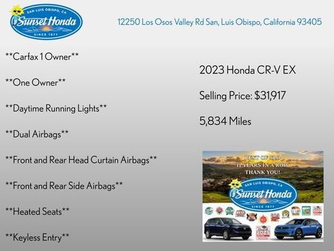 Used 2023 Honda CR-V EX image 3