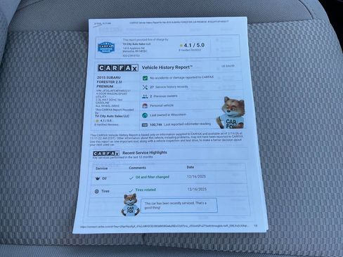 Used 2015 Subaru Forester 2.5i Premium image 41