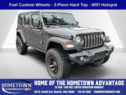 Used 2023 Jeep Wrangler Unlimited Sport AWD/4WD image 1