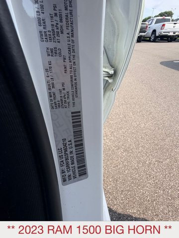 Certified 2023 RAM 1500 Big Horn w/ Trailer Tow Group AWD/4WD image 18