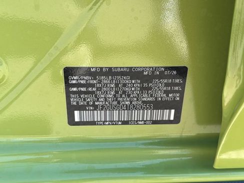 New 2026 Subaru Crosstrek 2.5i Sport AWD/4WD image 26