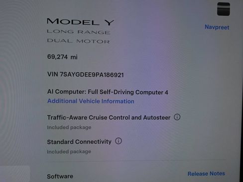 Used 2023 Tesla Model Y Long Range AWD/4WD image 21