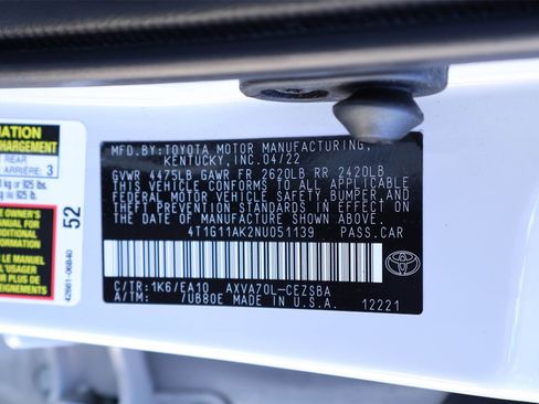 Used 2022 Toyota Camry SE image 21