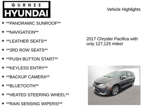 Used 2017 Chrysler Pacifica Limited image 8