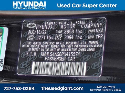 Certified 2023 Hyundai Elantra SEL w/ Convenience Package FWD image 34