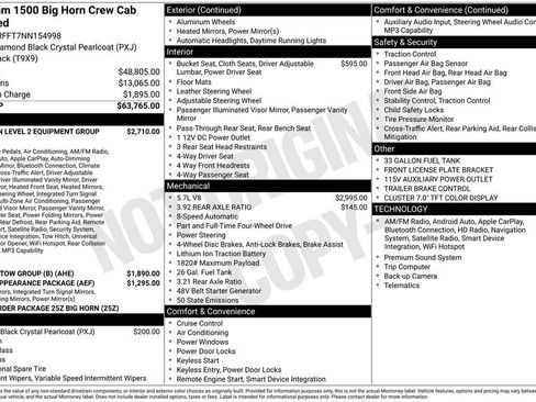 Used 2022 RAM 1500 Big Horn AWD/4WD image 3