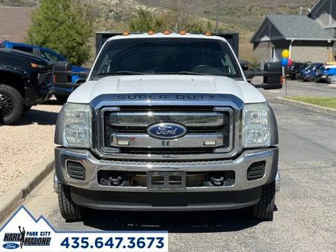 Used 2016 Ford F550 4x4 Crew Cab Super Duty w/ Power Equipment Group image 7
