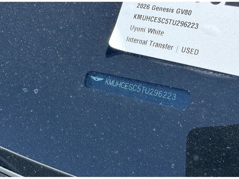 Used 2026 Genesis GV80 3.5T Prestige AWD/4WD image 3