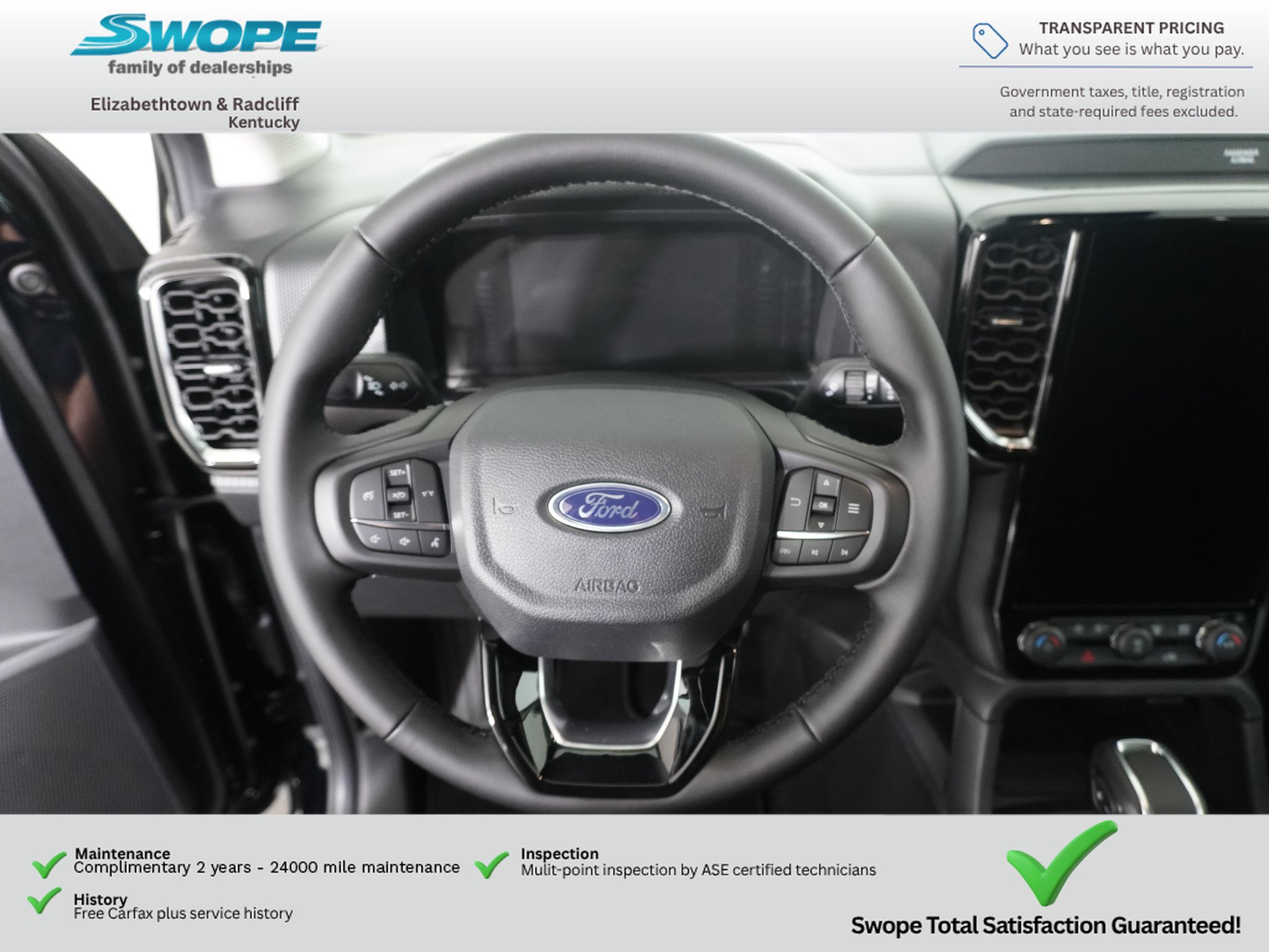 New 2026 Ford Ranger XLT w/ Equipment Group 301A High AWD/4WD image 17
