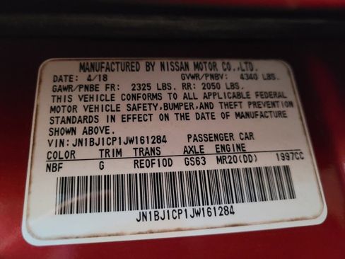 Used 2018 Nissan Rogue Sport SL FWD image 33