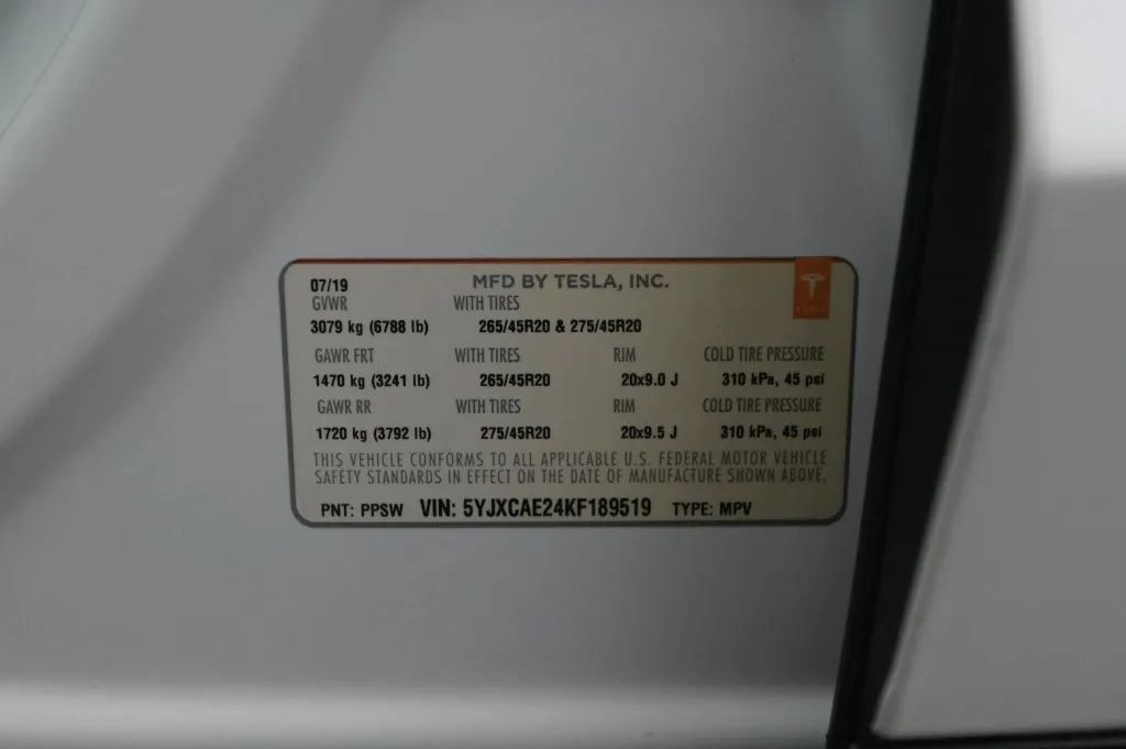 Used 2019 Tesla Model X Long Range AWD/4WD image 24