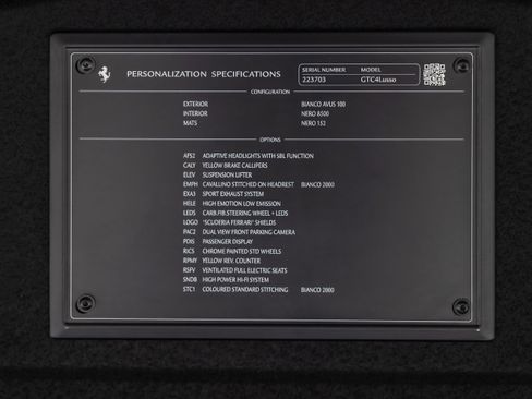 Certified 2017 Ferrari GTC4Lusso AWD/4WD image 17